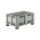Qubb Palletbox 330L - 1200x800x580mm - gesloten - 4 poten