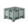 Qubb Palletbox 610l - 1200x1000x760mm - geperforeerd - 4 voeten