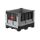 Qubb Logifold box 855L - 1200x1000x970mm - gesloten - 4 poten
