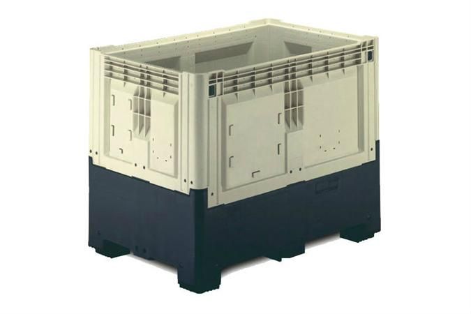 Qubb Smartbox 695L - 1200x800x978mm - gesloten - 2 sleeplatten