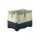 Qubb Smartbox 695L - 1200x800x978mm - gesloten - 2 sleeplatten