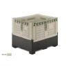 Qubb Smartbox 905L - 1200x1000x978mm - geperforeerd - 2 sleeplatten