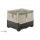 Qubb Smartbox 905L - 1200x1000x978mm - geperforeerd - 2 sleeplatten
