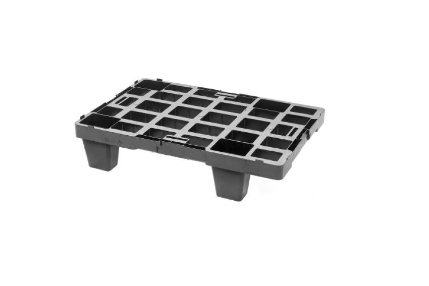 Cabka Export pallet - 600x400x140mm - reg - open dek - 4 poten