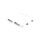 Cabka Hygiene pallet - 1200x800x155mm - 3 sleeplatten - Wit