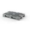Qubb Hygiene pallet - 1200x800x160mm - 3 gesloten sleeplatten