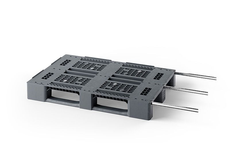 Cabka Metaal verstevigde pallet - 1200x800