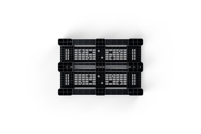 Cabka Metaal verstevigde pallet - 1200x800