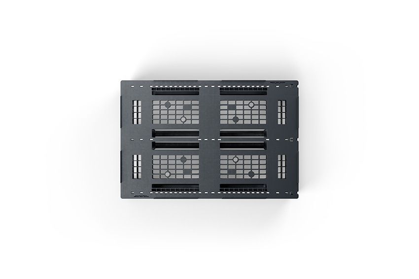 Cabka Metaal verstevigde pallet - 1200x800