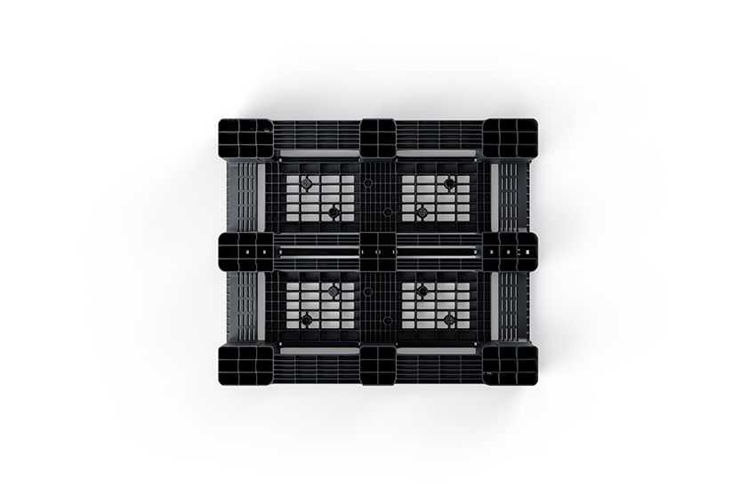 Cabka Pallet Classic - 1200x1000x150mm - open dek - 3 latten