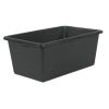 Qubb Rechthoekige bouwkuip 90L - 785x470x312mm - versterkt