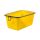 Qubb Profi morteltrog met hijsbeugels 200L - 1050x750x500mm - Geel