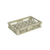 Qubb Glazenbak 24 vakken 600x400x130mm - &oslash;86mm - geperforeerd