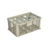 Qubb Glazenbak 15 vakken 600x400x270mm - &oslash;106mm - geperforeerd