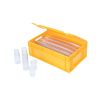 Qubb Koffer voor hardcups - 600x400x220mm - Geel