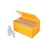 Qubb Koffer voor hardcups - 600x400x320mm - Geel