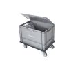 Qubb Koffer voor hardcups - 600x400x400mm - Grijs