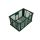 Qubb EN stapebroodkrat 64L - 600x400x320mm - geperforeerd - Groen