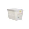 Gastronox 1/4 - 150mm diep - 4,3L - inclusief deksel & clips
