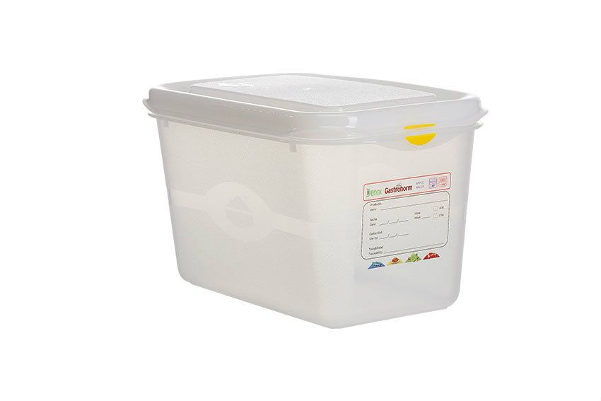 Gastronox 1/4 - 150mm diep - 4,3L - inclusief deksel & clips