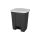 Probbax pedaalafvalbak 70L - recycled body - 495x412x673mm - Wit