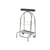 Probbax RVS zakhouder met pedaal en rubber klem - aisi304