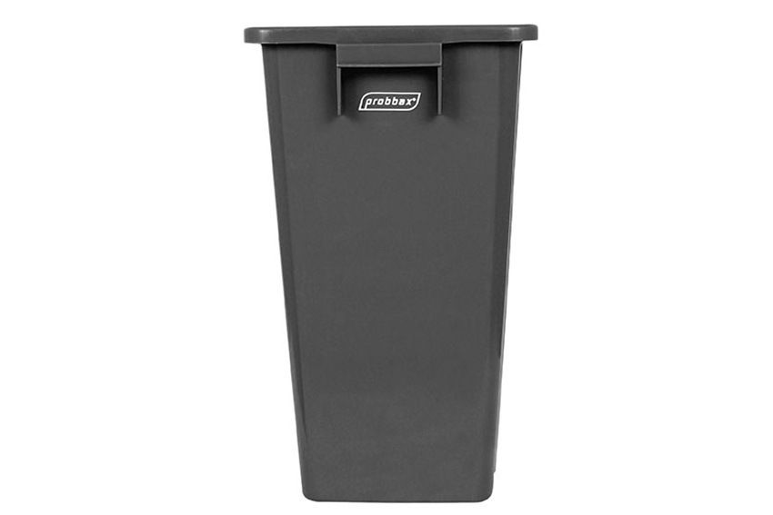 Probbax Rechthoekige sorteerafvalbak - 40L - 260x395x475mm - Grijs