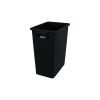Probbax Rechthoekige sorteerafvalbak - 40L - 260x395x475mm - Zwart