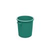 Qubb Cilindrische afvalton - 35L - &oslash;310mm - excl. deksel - Groen