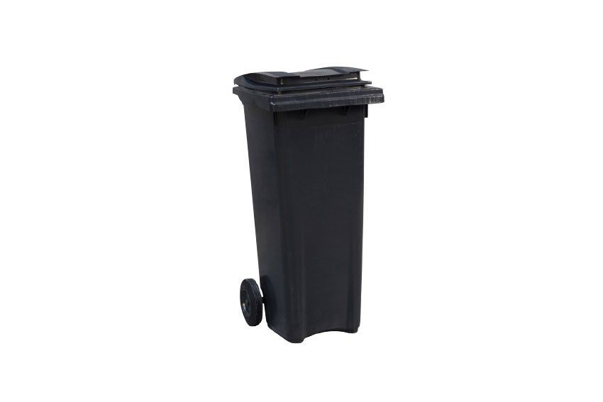 Sulo Afvalcontainer op wielen - 140L - Zwart