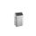 Qubb Afvalbak met klapdeksel 12L - 250x200x400mm - Grijs
