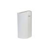 Probbax Halfronde muurafvalbak - 40L - 350x190x495mm - Wit