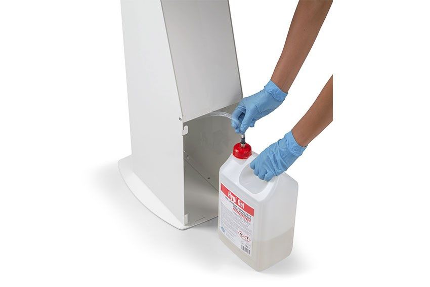 Linum Desinfectiezuil met pedaal - zeep/alcogel - 5L