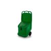 Qubb Mobiele stockageunit 75L - 590x435x1070mm - Groen