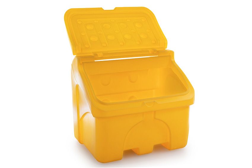 Qubb Strooizoutbak 400L - 1000x755x885mm - Geel