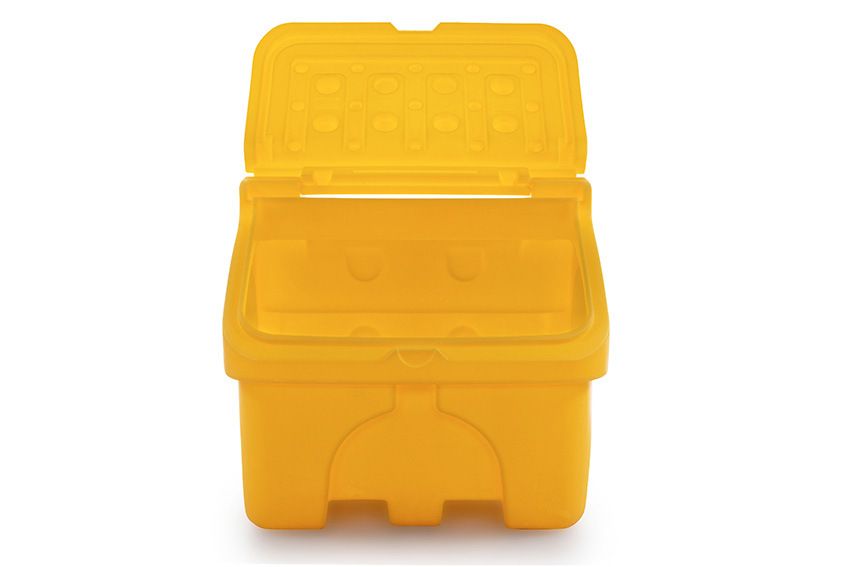 Qubb Strooizoutbak 400L - 1000x755x885mm - Geel