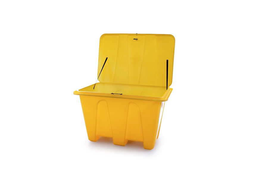 Qubb Strooizoutbak 500L - 1265x855x830mm - Geel