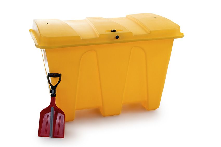 Qubb Strooizoutbak 500L - 1265x855x830mm - Geel