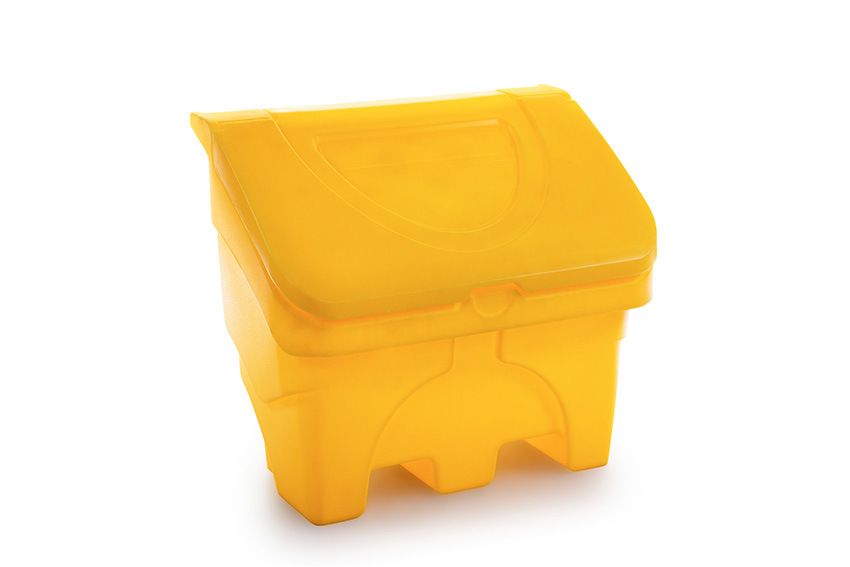 Qubb Strooizoutbak 130L - 850x500x750mm - Geel