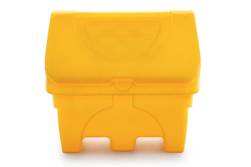 Qubb Strooizoutbak 130L - 850x500x750mm - Geel