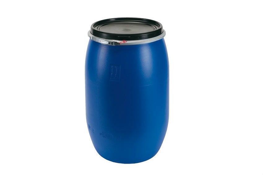 Qubb Dekselvat met wijde vulopening - 120L