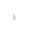 Qubb Standaard cilindrische fles - 60ml - naturel - exclusief dop