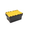 Loadhog Distributiebak Ergo 52L &ndash; 600x400x310mm - Regeneraat - Geel