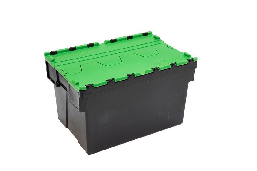 Loadhog Distributiebak Ergo 63L &ndash; 600x400x367mm - Regeneraat - Groen