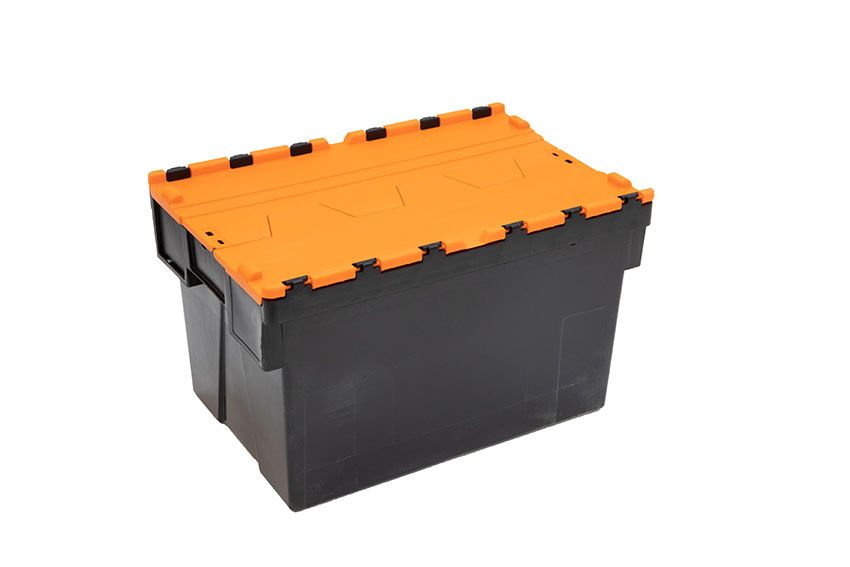 Loadhog Distributiebak Ergo 63L &ndash; 600x400x367mm - Regeneraat - Oranje