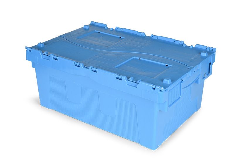 Qubb Distributiebak Classic 46L - 600x400x265mm - Benetton blauw