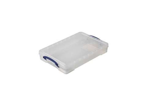 Really Useful Box transparante box incl deksel 10L - 520x340x85mm
