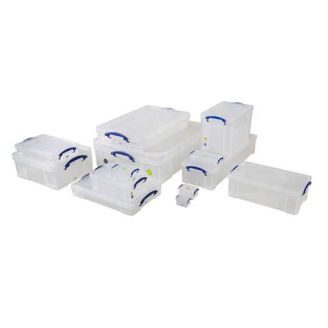 Really Useful Box transparante box incl deksel 10L - 520x340x85mm