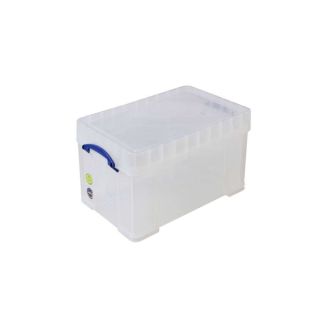 Really Useful Box transparante box incl deksel 48l xl 600x400x350mm
