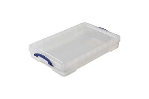 Really Useful Box transparante box incl deksel 22L - 800x255x155mm